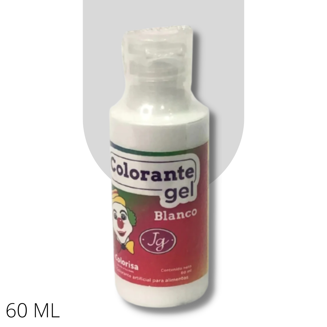 COLORANTE GEL BLANCO 60 ML