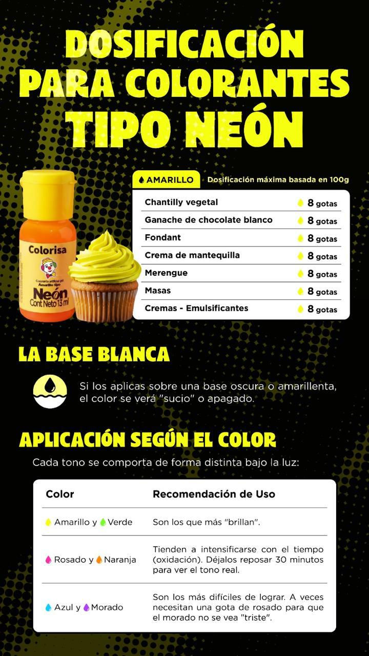 Miniatura: COLORANTE GEL NEON X13ML