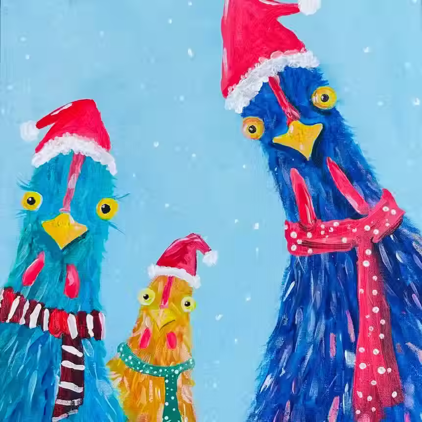 Christmas Chickens at The Victory, Brighton