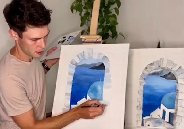 Online Painting Parties The Paint Club United Kingdom