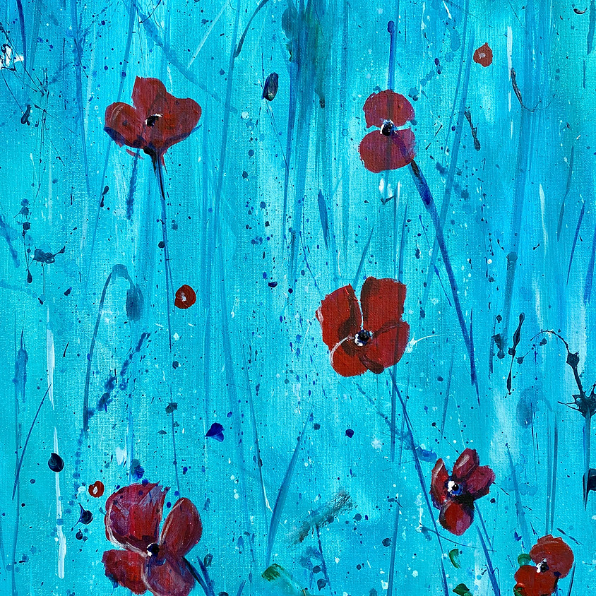 Painting poppies - Online event
