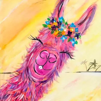 Paint night in Worthing: The Cricketers