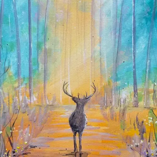 Paint night in Cambridge: Revolution Cambridge