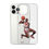 Thumbnail: Michael J. Jordan (Chicago Bulls White Champion Edition Jersey) iPhone Case