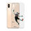 Thumbnail: Houston Rockets Clutch Mascot (Black) Clear Case for iPhone® copy