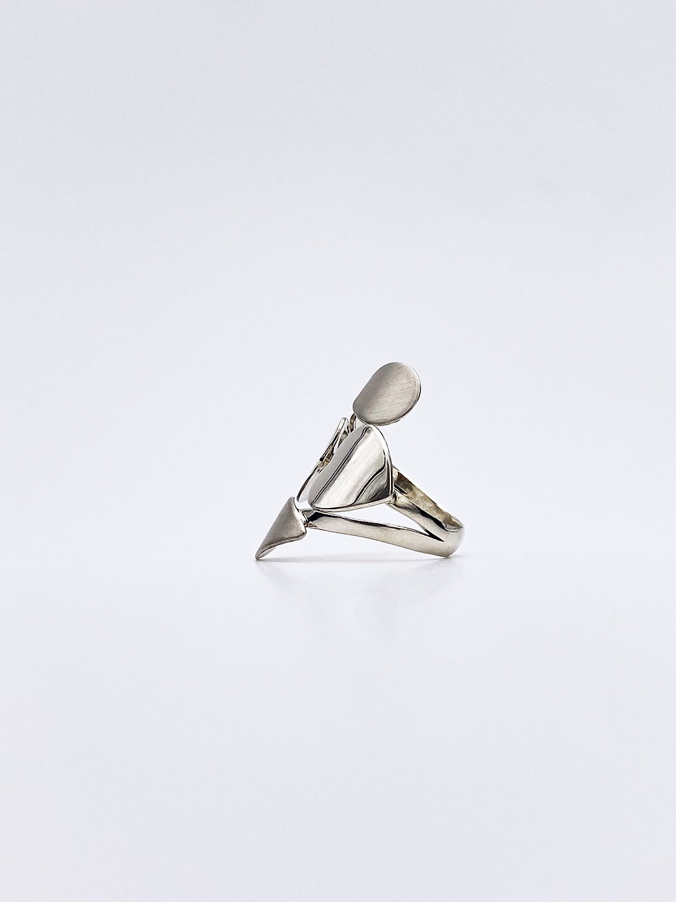 Miniatura: Anillo heart drop ajustable