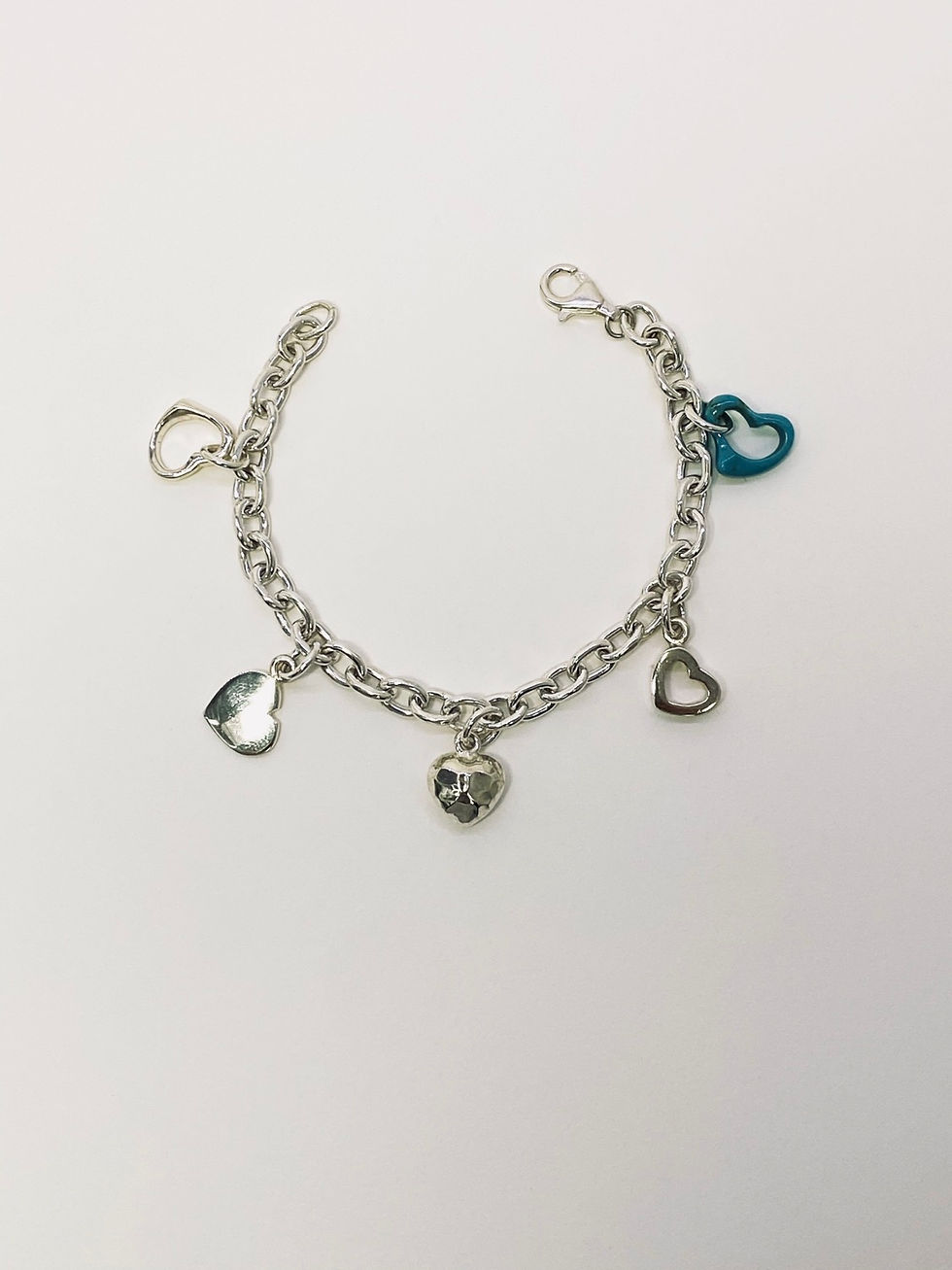 Miniatura: Pulsera de corazones 