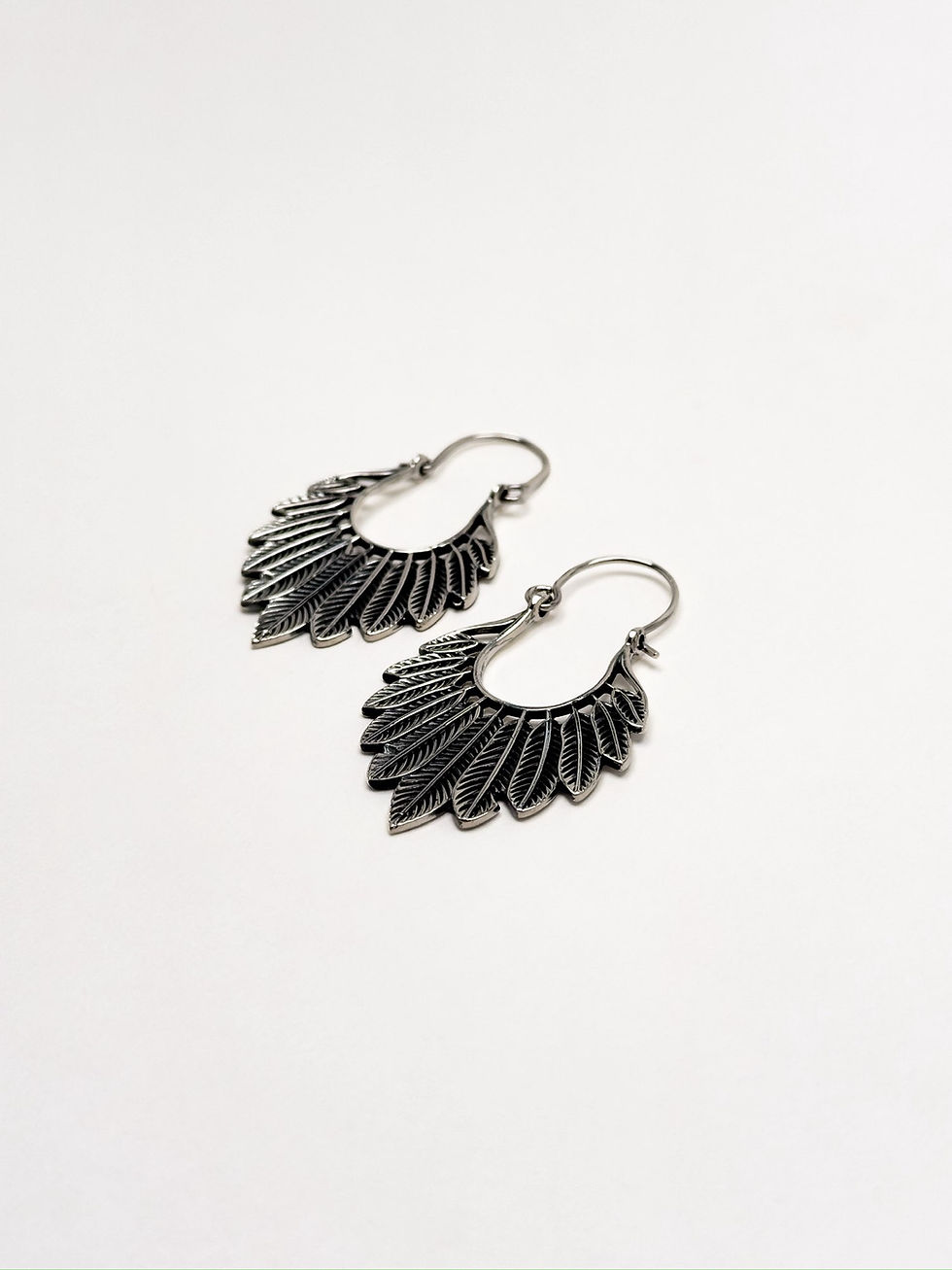 Miniatura: Arracadas de plumas