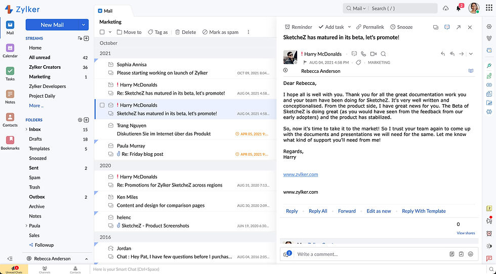 Why ZOHO Mail is the Best Email Solution for Your Company