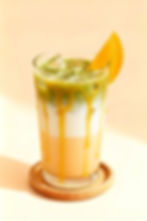 Iced Mango Matcha