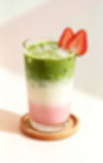 Iced Strawberry Matcha