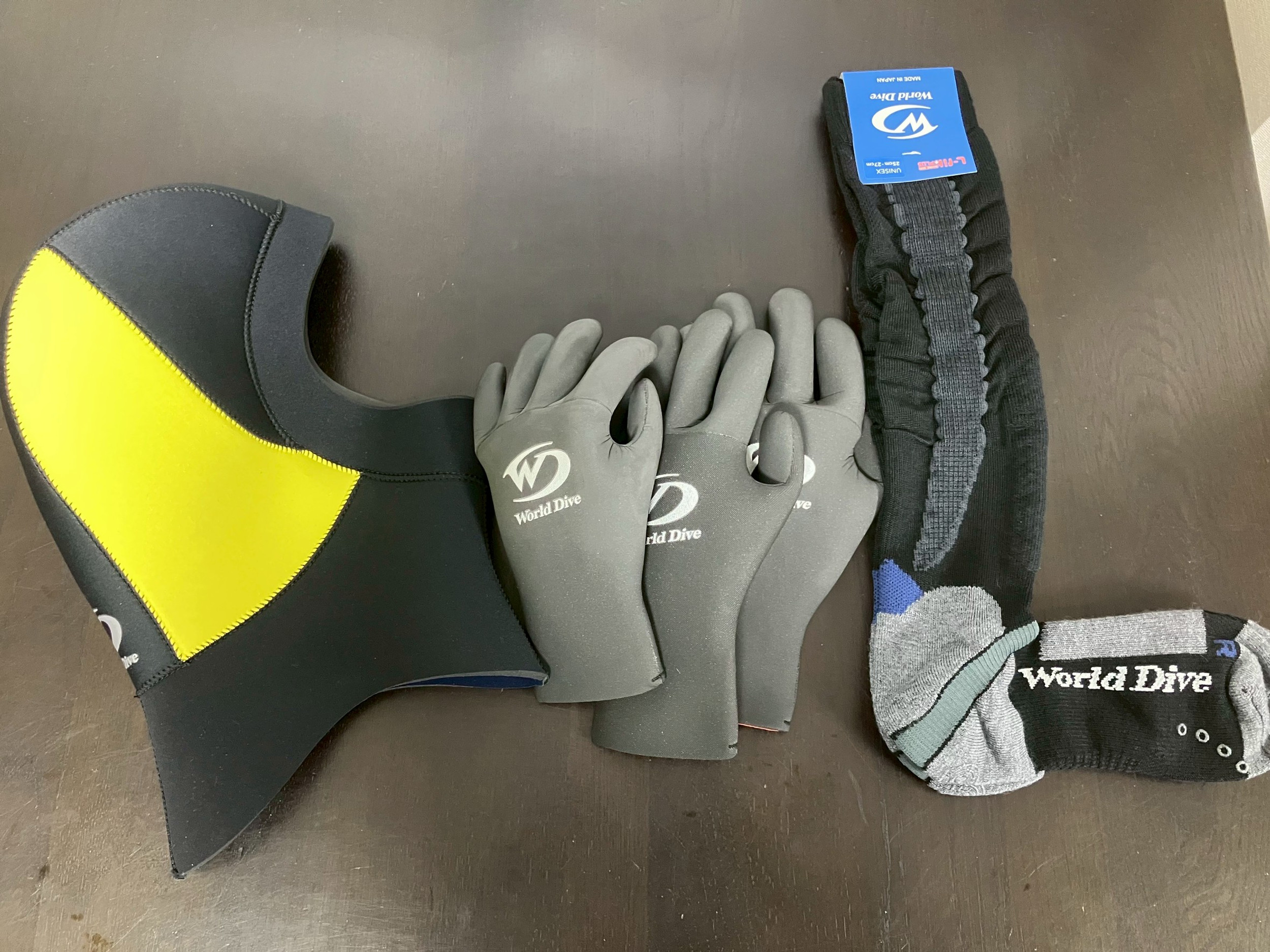 冬のダイビング必須アイテム