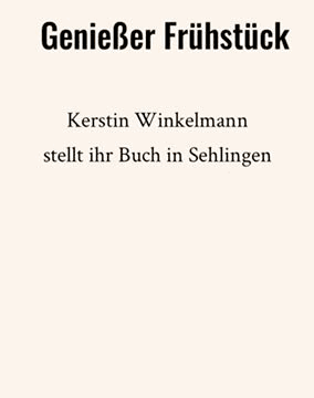 Lesung & Genießer Frühstück