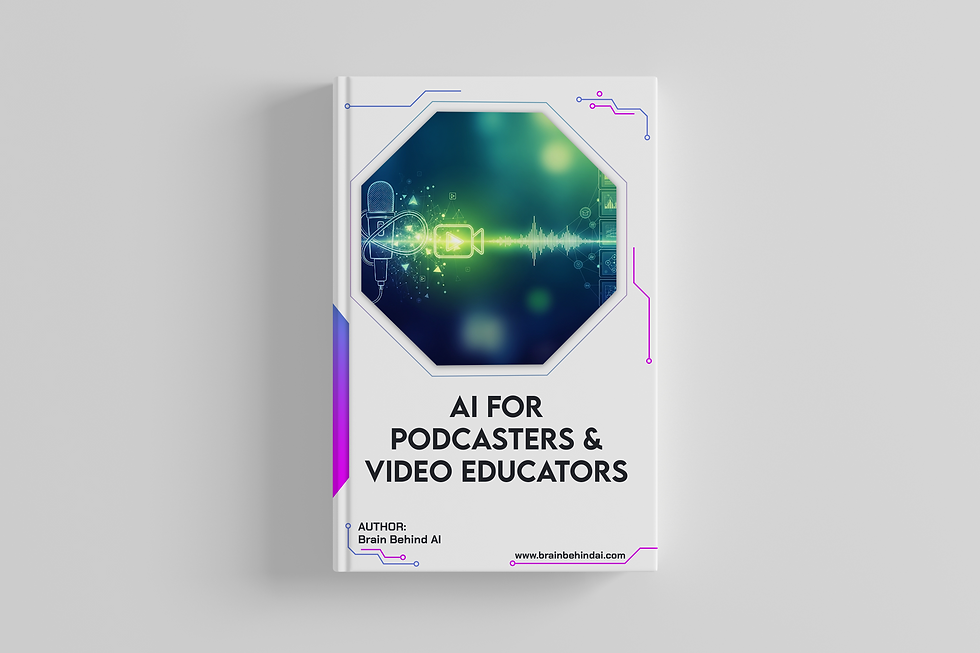 AI for Podcasters & Video Educators