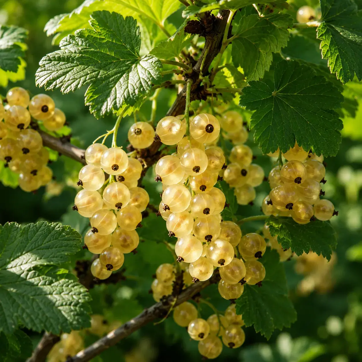 Ribes rubrum 'Blanka' | Whitecurrant