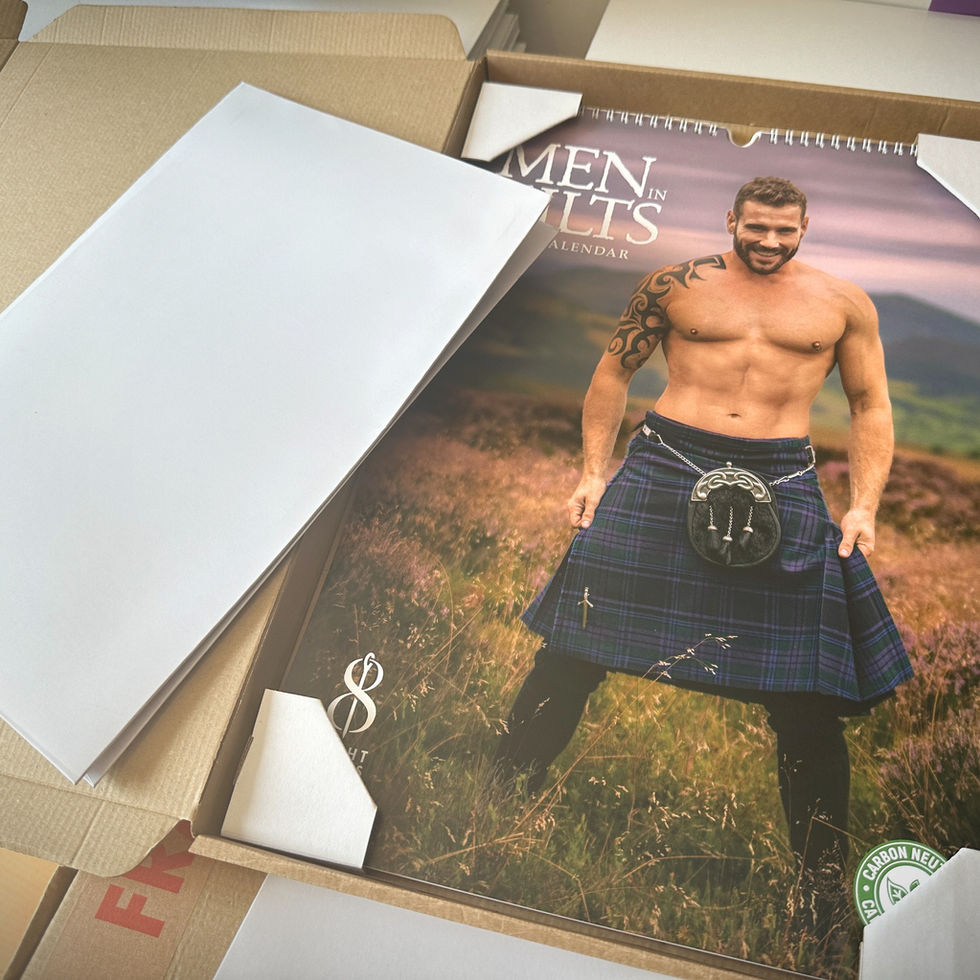 Men in Kilts Calendar 2025