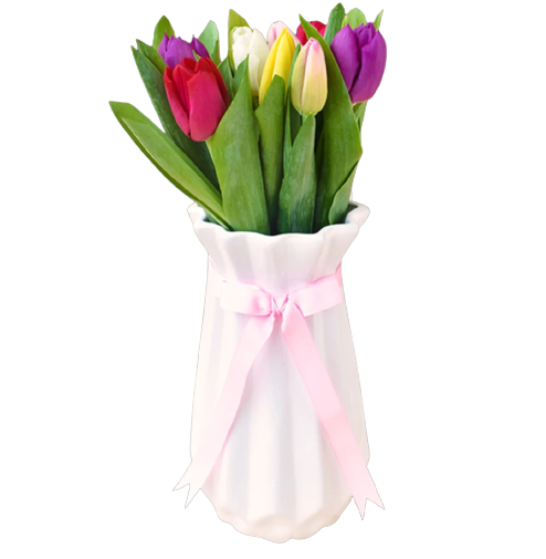 Florero de Tulipanes