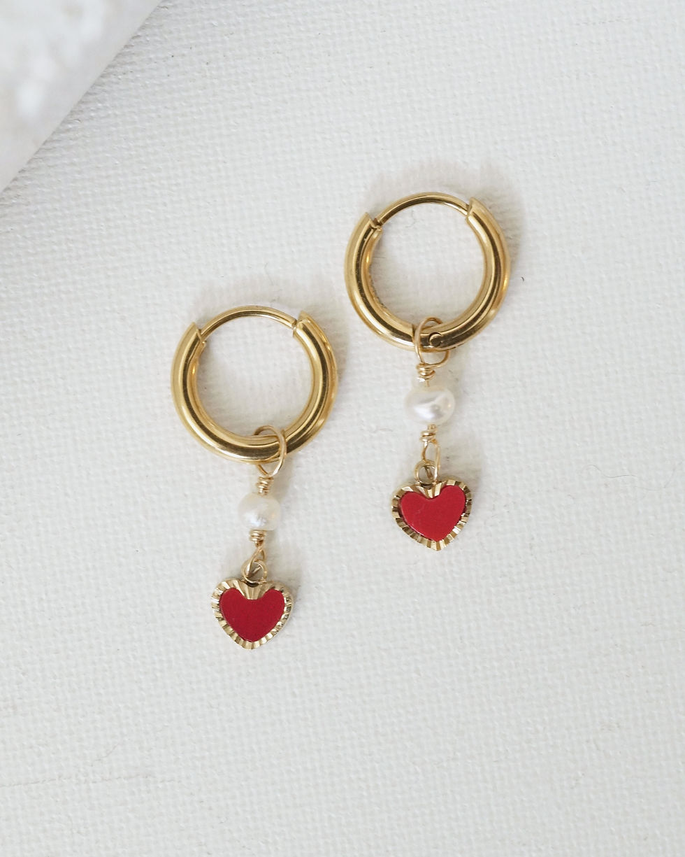 Miniaturbild: Charms Heart red M