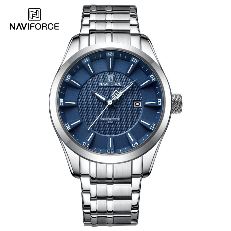 Miniatura: Relógio NAVIFORCE 8032 de Quartzo com Calendário e Resistência à Água