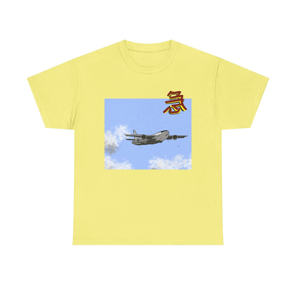 Thumbnail: Flight | Unisex Heavy Cotton Tee | Kyuu by FTF