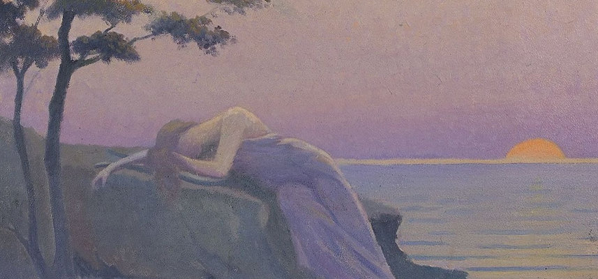 La muse endormie, Alphonse Osbert, 1933