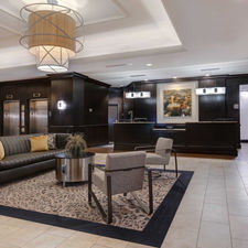 Lobby of Homewood Suites Nashville Vanderbilt