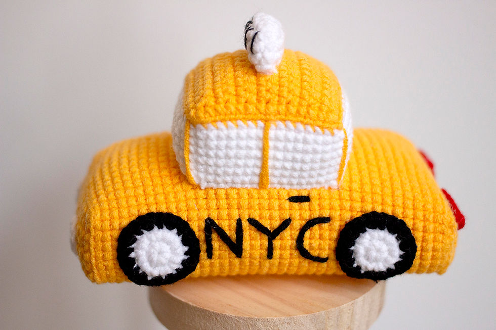Thumbnail: Crochet NYC Taxi