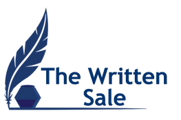 The Written Sale Navy Blue Transparent P