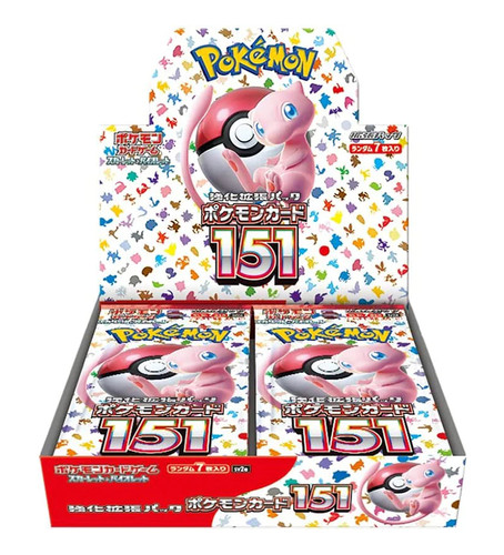 Pokemon 151 Japanese Booster Box (sv2a) | Birch Collectibles