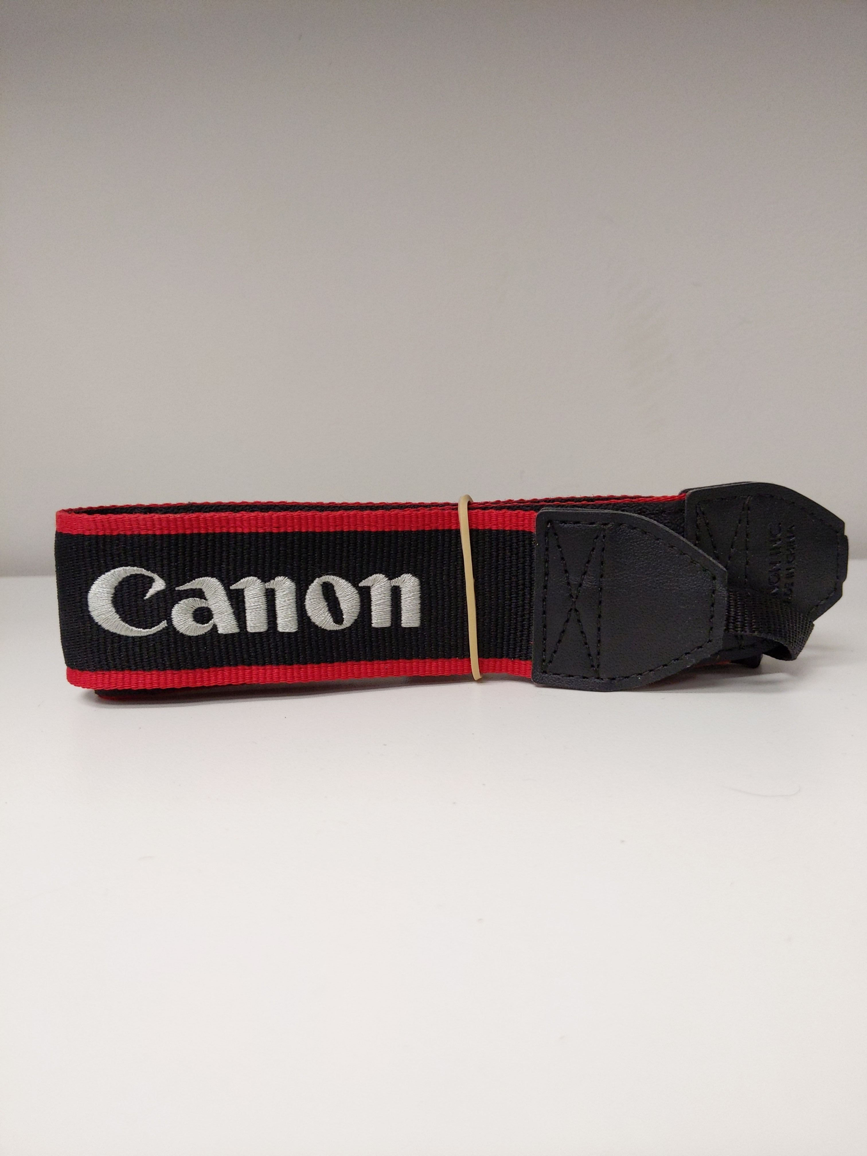 Canon EOS 6D Camera Strap (Black/Red) #0201