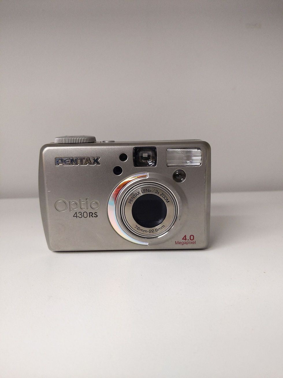 Thumbnail: Pentax Optio 430RS Digital Point & Shoot Camera #0858
