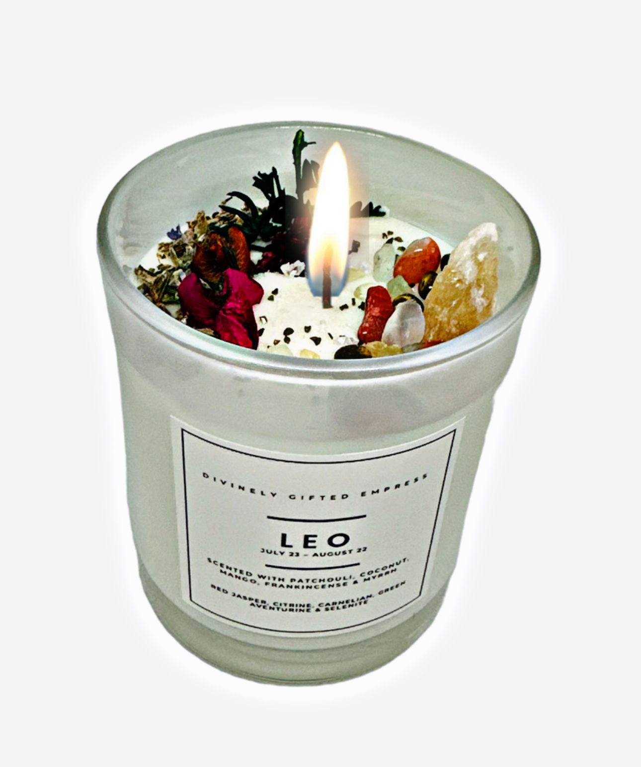 Zodiac Soy Wax Candle - Leo