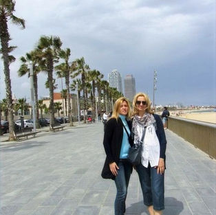 Beach Barceloneta Palm Trees