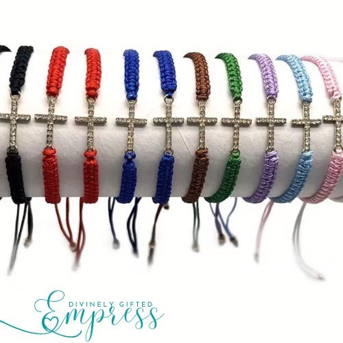 Braided Religious CrossBracelet