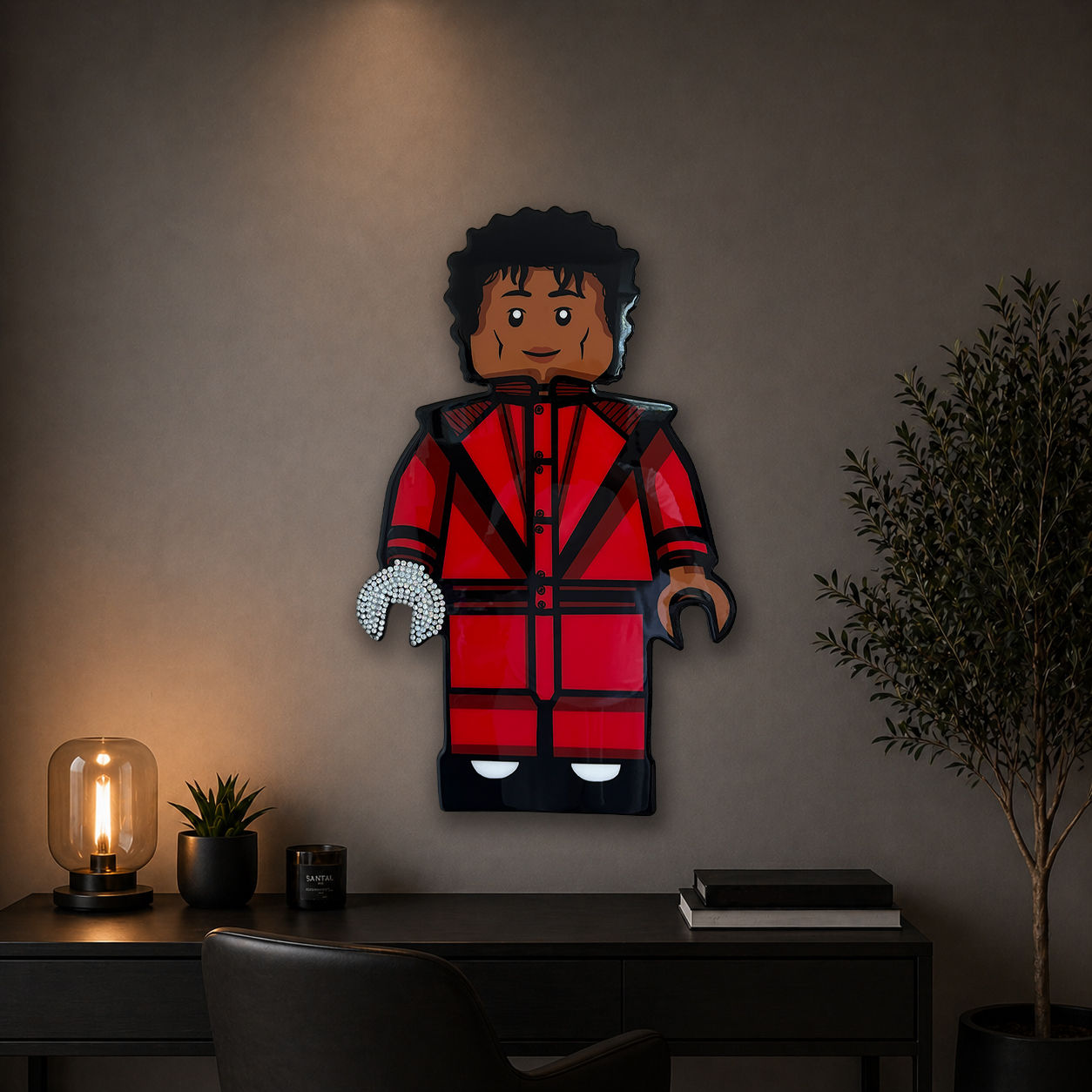 King of Pop Mini Figure - Thriller Edition