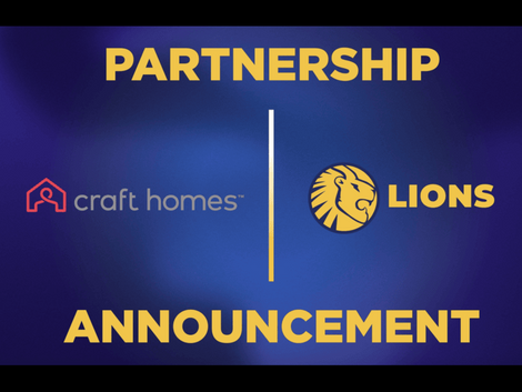Lions Cricket move in with Craft Homes