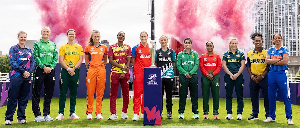 Women's T20WC launched in style with Waterloo Bridge takeover