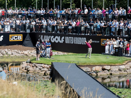 Herbert, Ripper GC hold big leads at LIV Golf UK Presented by JCB