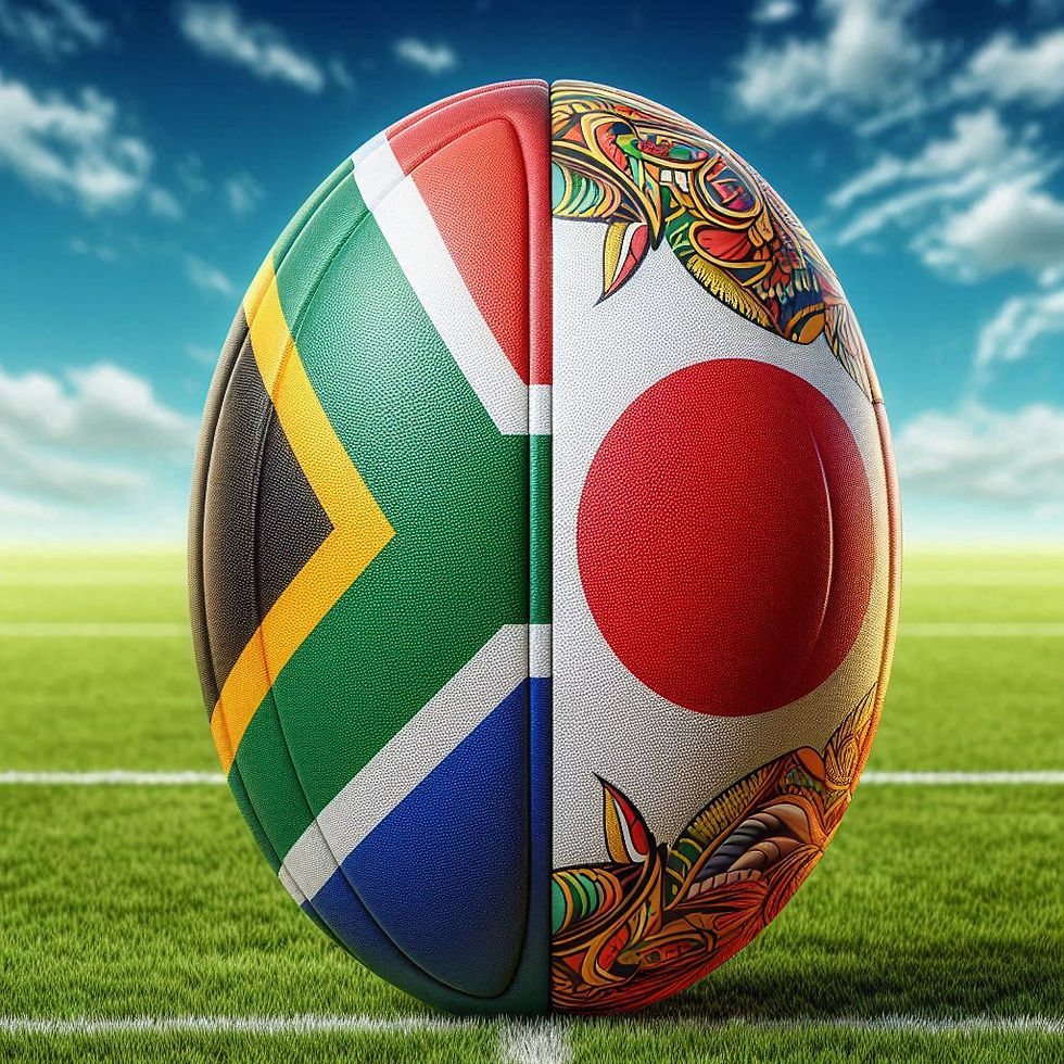 South Africa v Japan: By the numbers