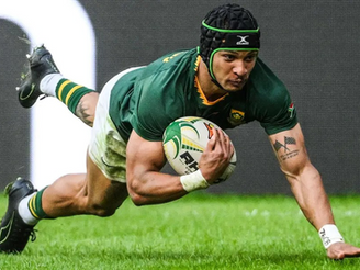 Twelve-try Boks crush BaaBaas in the Bay