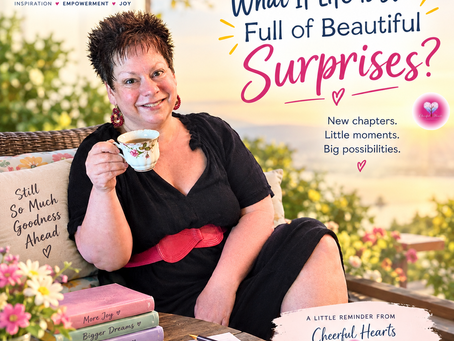 Woman embracing hope and finding joy in life