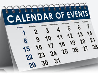 2017 Calendar of Events