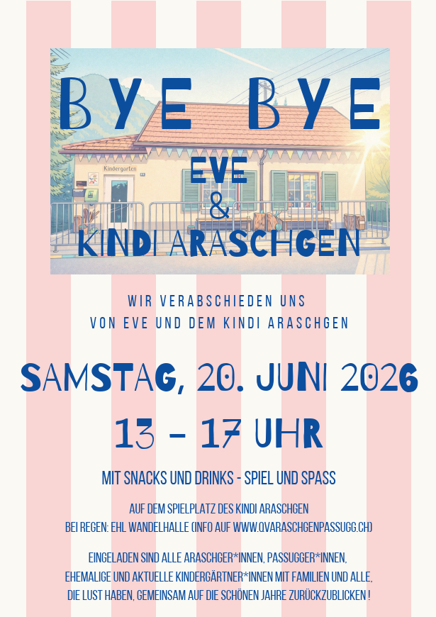 BYE BYE EVE & KINDI ARASCHGEN