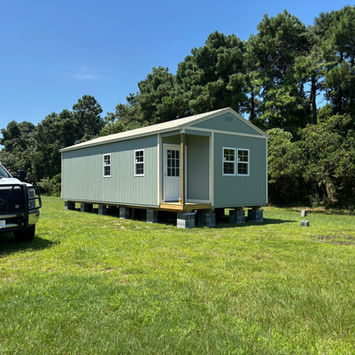 14x32 Corner Porch Cabin