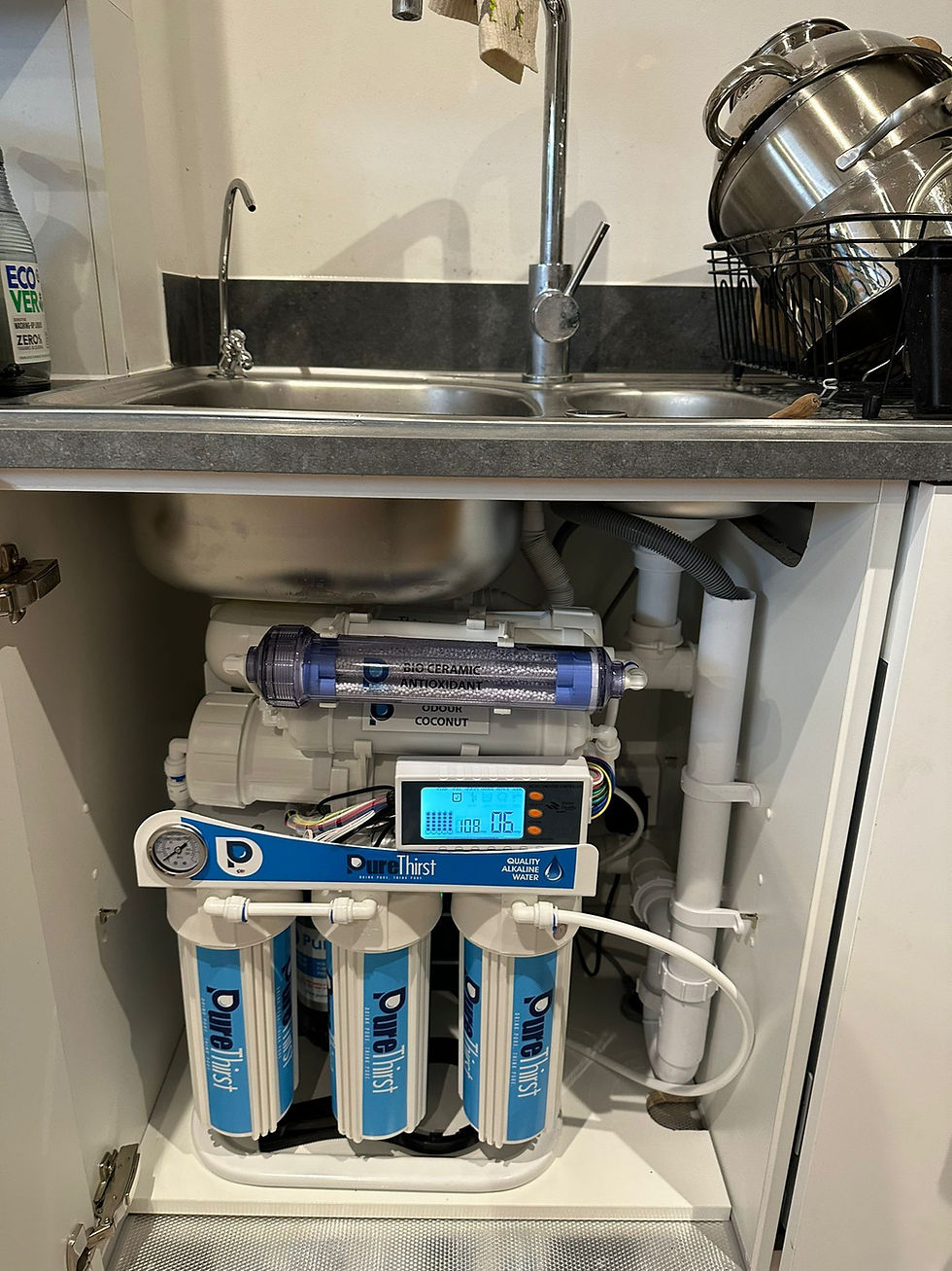 PureThirst home  & Office Direct Flow  Reverse Osmosis System 
