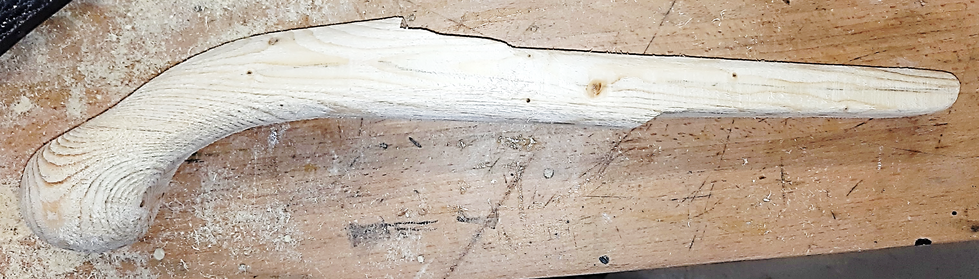 Main forms sanded