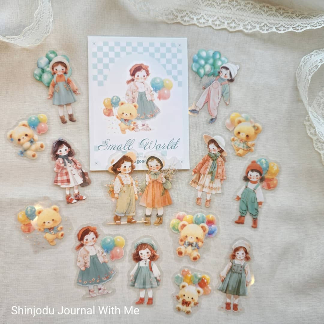 Small World Series PET Sticker