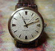 Bulova - Highly Unusual and Eye-Catching Gold Metal Flake Dial, Automatic Movement - Calibre 11 BLAC, 23 Jewels Wristwatch - (circa 1970)