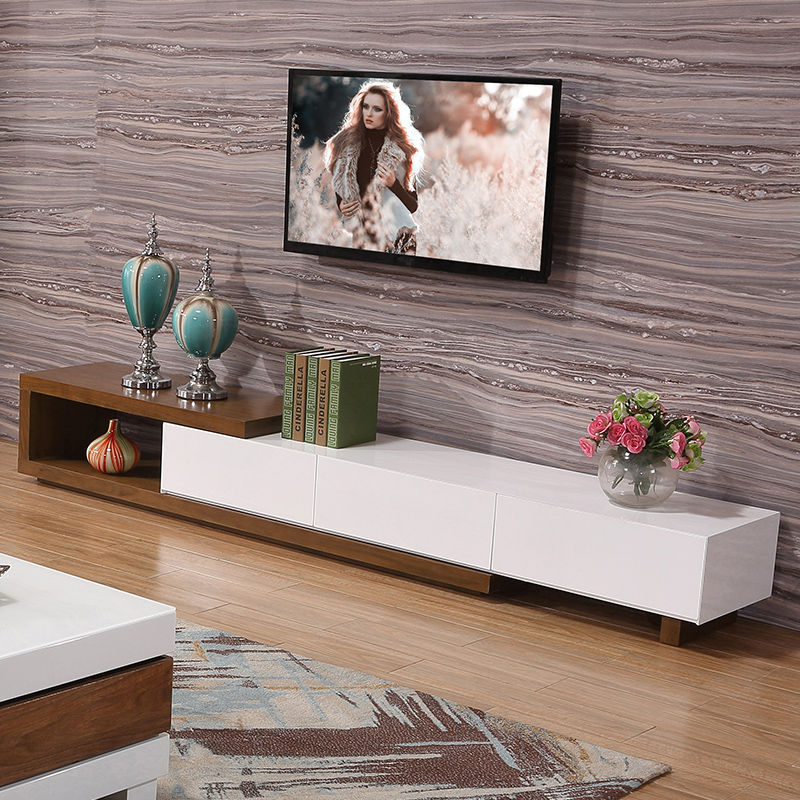Miniatura: Modern Style  Still Glass  Coffee Table  and TV Stand  Set