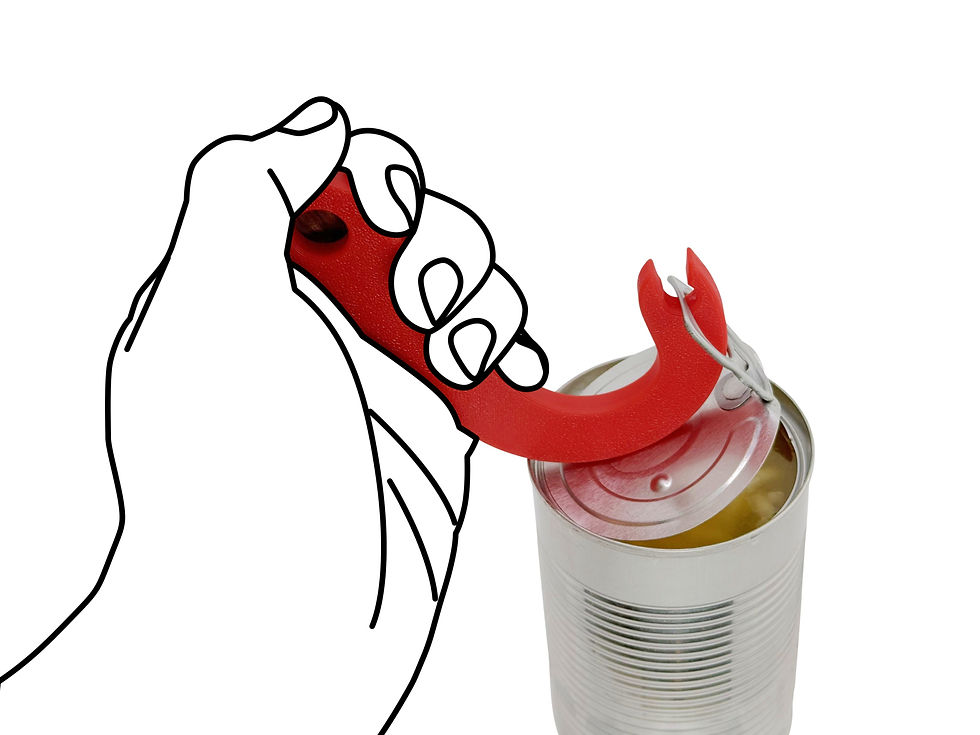 Miniatura: Intulon Hook Can Opener | Can Ring Tab Puller [2 Pack]